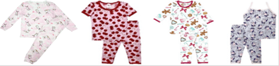 Recalled Esme Children's Sleepwear Garments