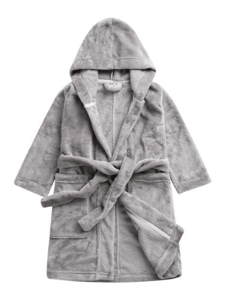 Recalled Vaenait Baby Children's Robe in Gray