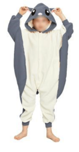 Recalled Shanghai Xunao Elevator NewCosplay children's sleepwear (Gray flying squirrel)