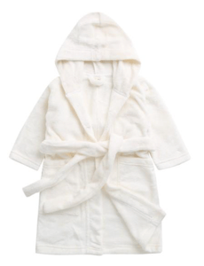 Recalled Vaenait Baby Children's Robe in Ivory