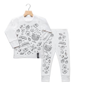 Recalled Selfie Craft Co. pajama set in Hanukkah (The Tot Exclusive)