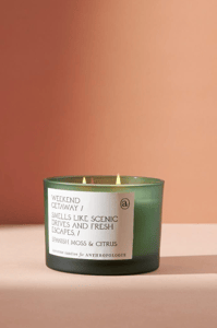 Recalled Anecdote Candle – Weekend Getaway