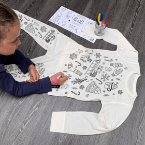 Recalled Selfie Craft Co. pajama set in It Snow
