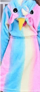 Recalled Children's Robe: stripe tie-dye