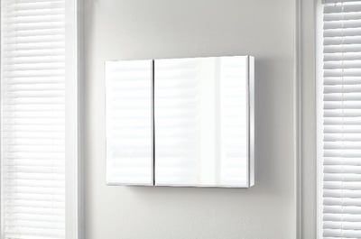 Recalled Glacier Bay bi-view medicine cabinet