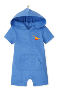 Recalled Baby Boy Dino Romper in Blue