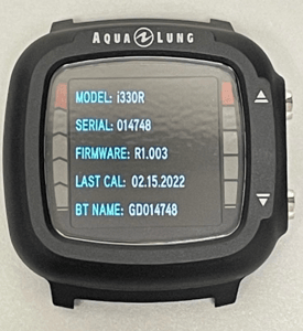 Recalled Aqua Lung i330R dive computer