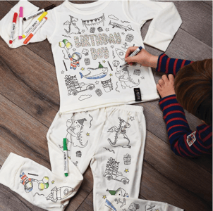 Recalled Selfie Craft Co. pajama set in Birthday Boy