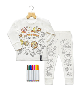 Recalled Selfie Craft Co. pajama set in Space Adventure