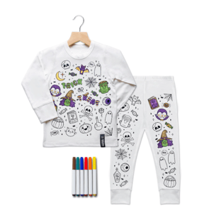 Recalled Selfie Craft Co. pajama set in Trick Or Treat