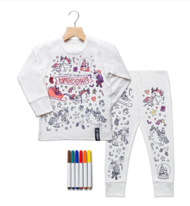 Recalled Selfie Craft Co. pajama set in Yule-Icorn