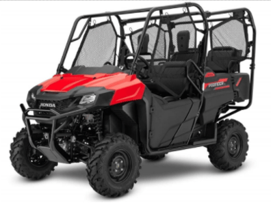 Recalled Honda Pioneer 700 four-seater recreational off-highway vehicle