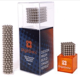 Recalled 5mm Silver DigitDots