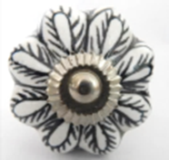 Recalled Ceramic Style drawer knob, sold under the Instant Furniture brand