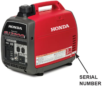 Location of Serial Number