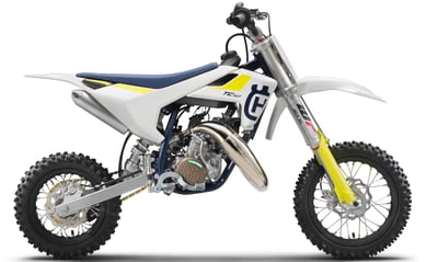 Recalled 2019 Husqvarna TC 50 motorcycle.