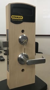 Stanley Commercial door locksets (front view)