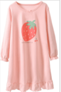 Recalled Children's Nightgown (Pink Strawberry Print)