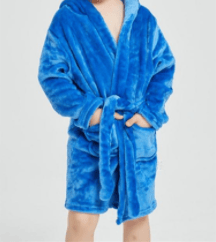 Recalled BAOPTEIL children's robe - Solid blue