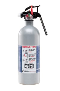 Kidde Disposable Fire Extinguisher with plastic valve