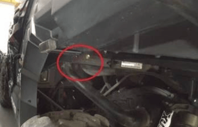 Recalled Polaris GENERAL Recreational Off-Road Vehicle VIN Location