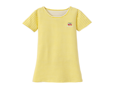 Recalled AllMeInGeld Children's Nightgown in Yellow Stripes