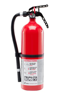 Kidde Disposable Fire Extinguisher with plastic valve