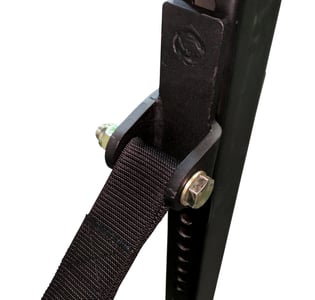 Strap Assembly with steel mount brackets