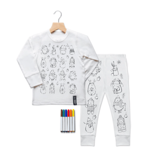Recalled Selfie Craft Co. pajama set in Cutesy Christmas
