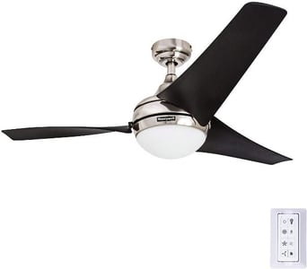 Recalled Honeywell 52" Brushed Nickel Rio Ceiling Fan – Model No. 50195