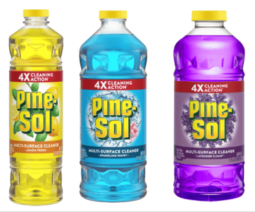 ecalled Pine-Sol Scented Multi-Surface Cleaners in Lemon Fresh, Sparkling Wave, and Lavender Clean Scents