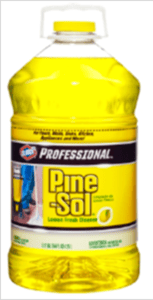 Recalled Clorox Professional Pine-Sol Lemon Fresh Cleaner