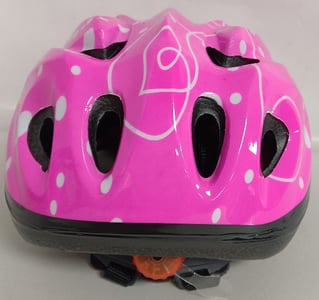 Recalled Gasaciods Children's Multi-Purpose Helmet (Pink- rear view)