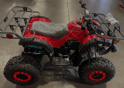 Recalled Sierra 125U Youth ATV – Spider Red