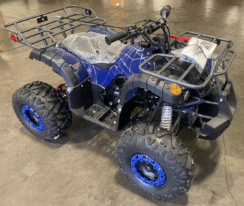 Recalled Sierra 125U Youth ATV – Spider Blue