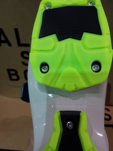 Size location on bottom of ski boot