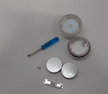 LED Lights with lithium coin batteries