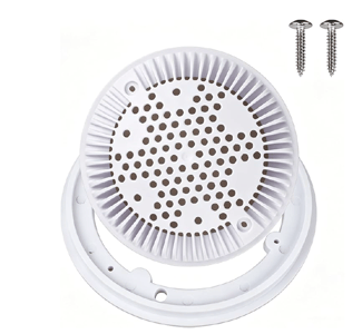 Recalled Sviyatp Pool Drain Cover with two screws