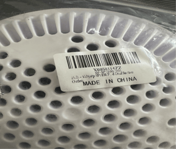 Recalled Sviyatp Pool Drain Cover Labeling on Packaging Only