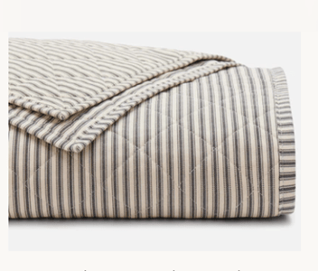 Recalled "Ticking Stripe Classic Quilt"