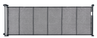 Recalled Vevor Retractable Baby Gate, model number YJ-3371 in black