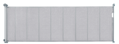Recalled Vevor Retractable Baby Gate, model number YJ-33110 in gray