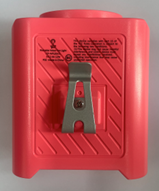 Recalled Rechargeable Portable Waist Fan (coral)