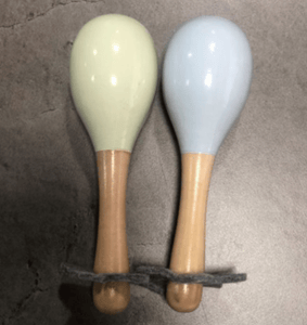 Recalled Primark "Wooden Music Shaker" baby rattles