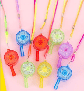 Recalled Cardpack Flashing Whistle Necklace (Item# ZS166)