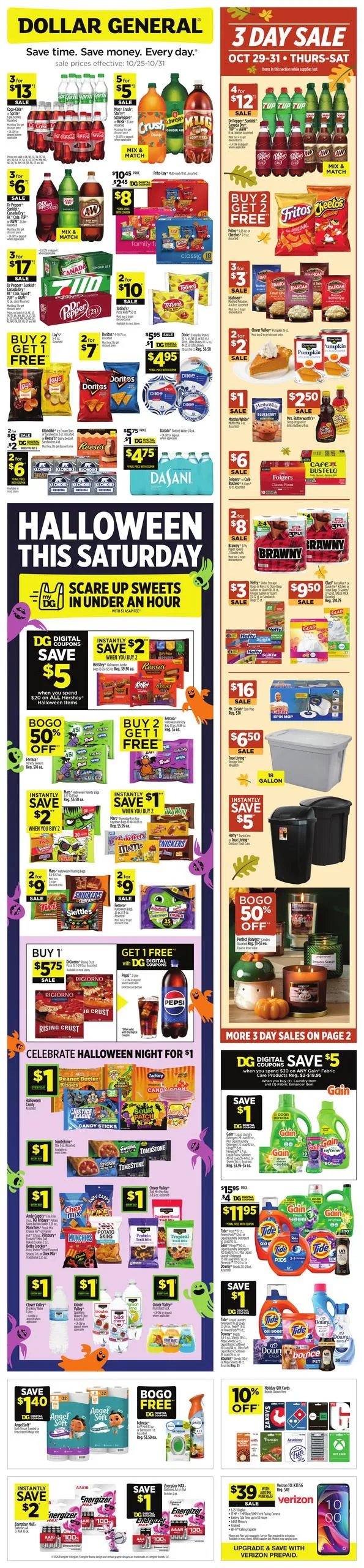 Dollar General Weekly Ad - Page 1