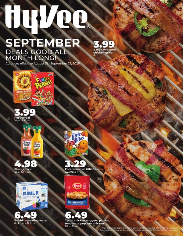Hy-Vee - Deals Good all Month Long!