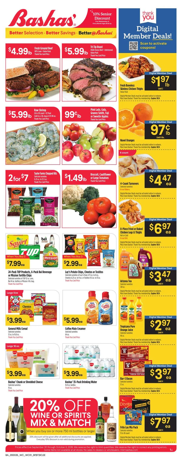 Bashas Weekly Ad