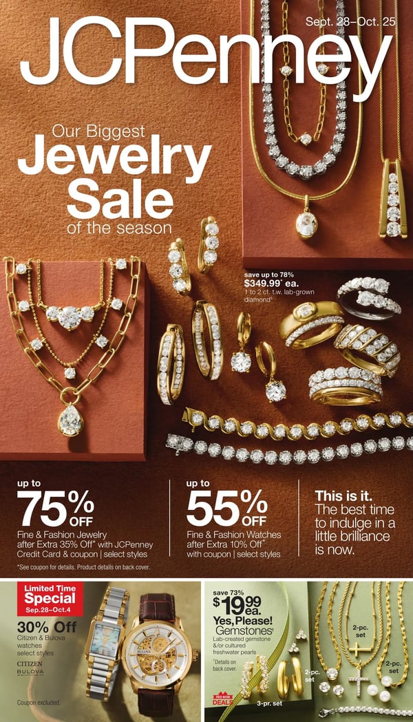 JCPenney Jewelry Sale