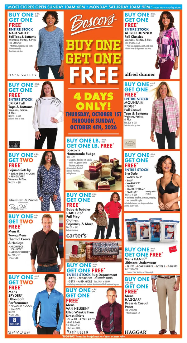 Boscov's Weekly Ad
